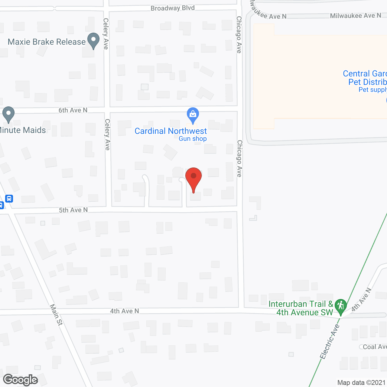 Nadiya Adult Family Home in google map