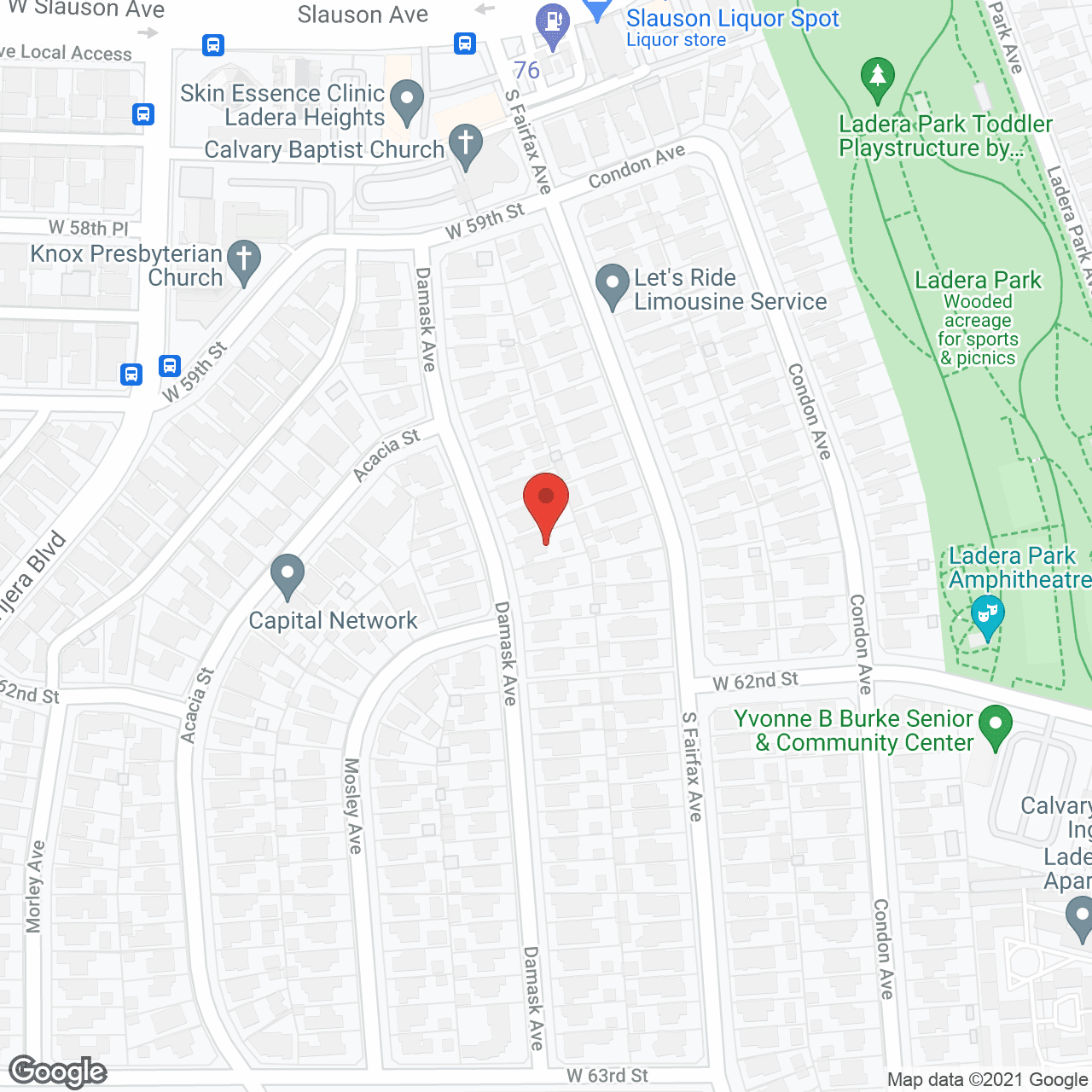 Summer House at Ladera Heights in google map