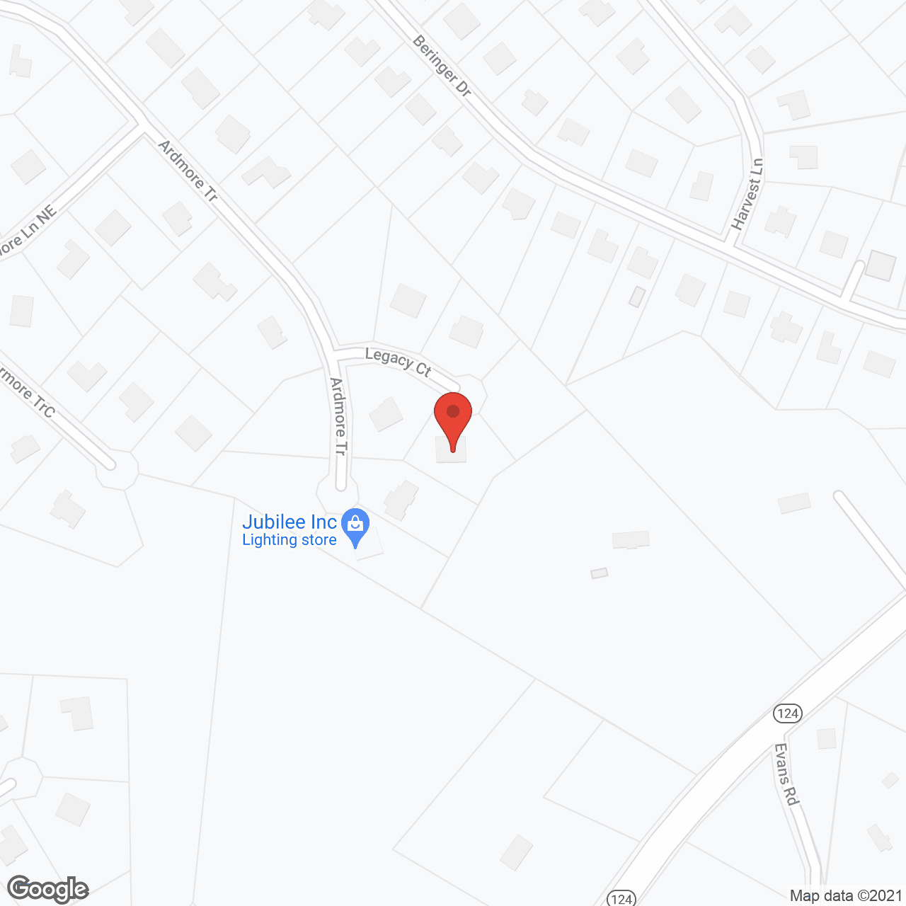 Legacy Care in google map
