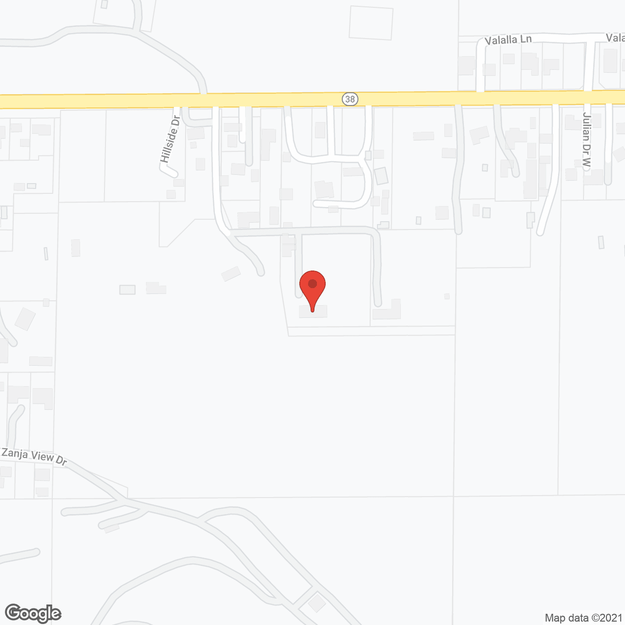 A Creekside Resort Assisted Living in google map
