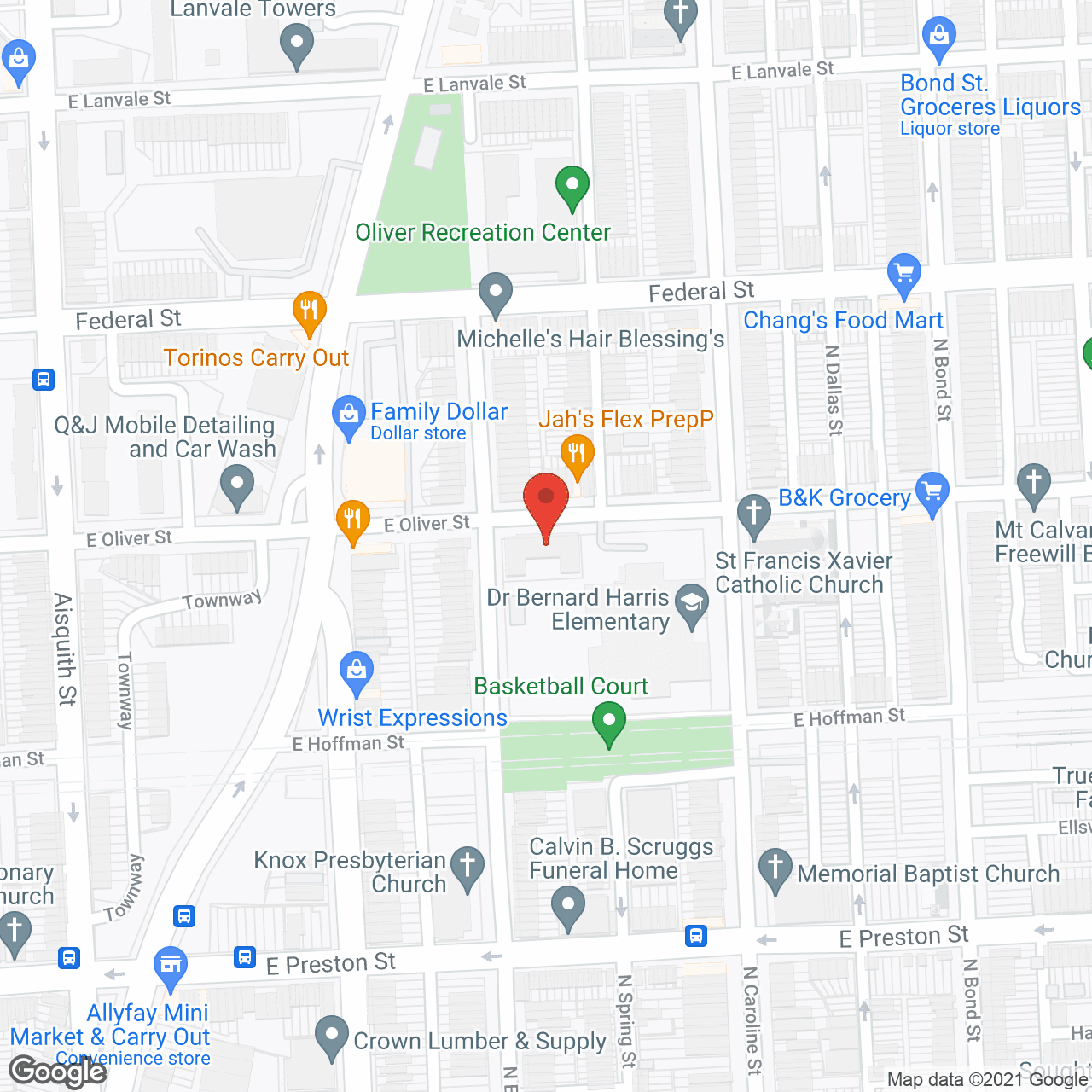 Oliver Plaza Senior Apartments in google map