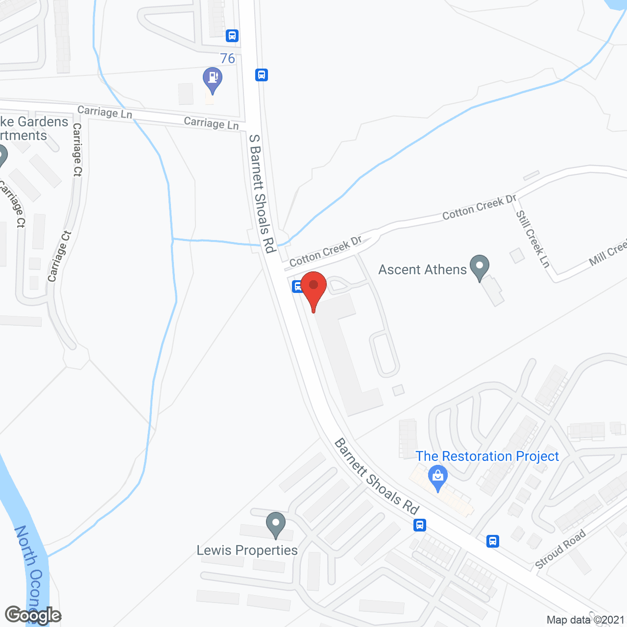 Lakewood Hills Senior Village in google map