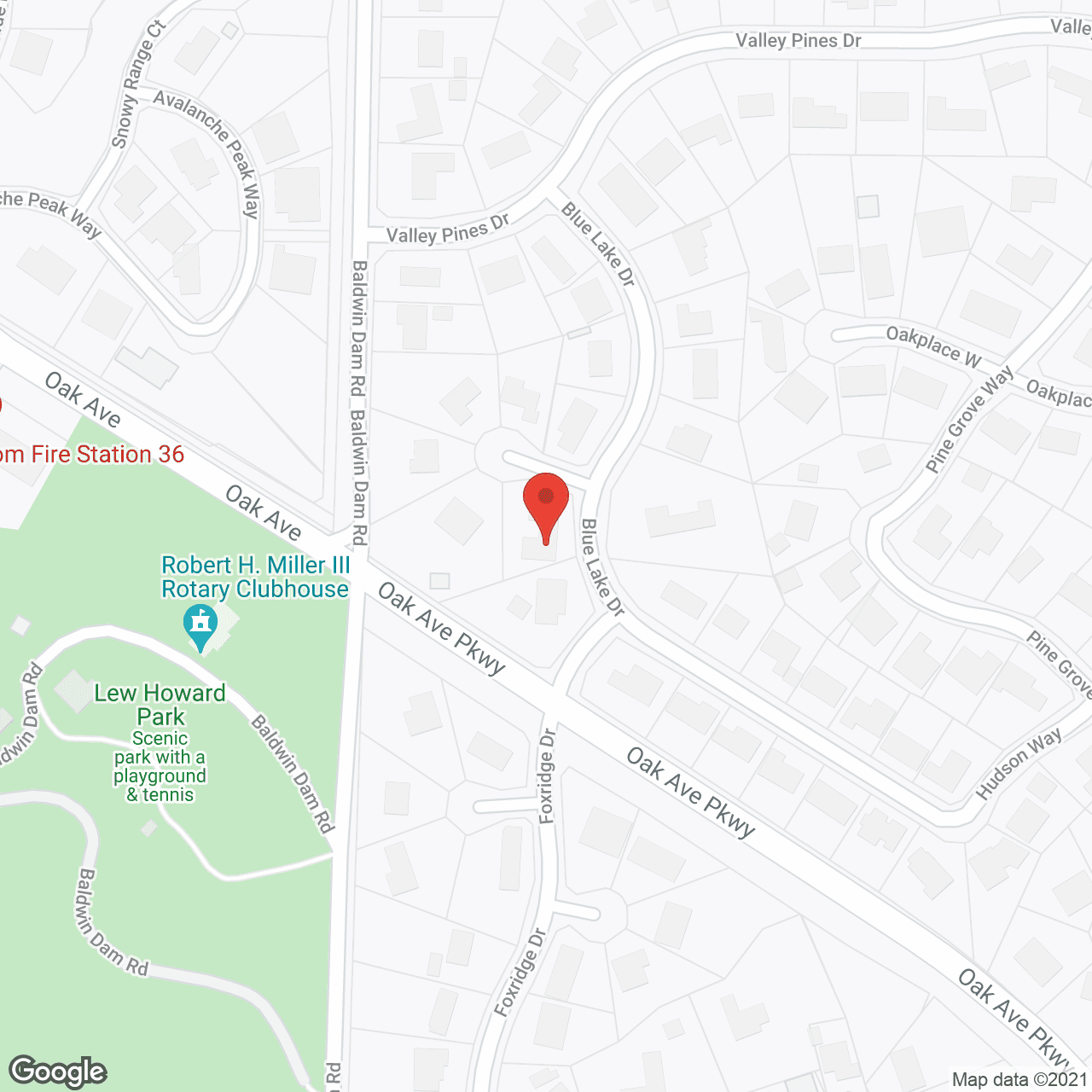 Folsom Senior Retreat in google map