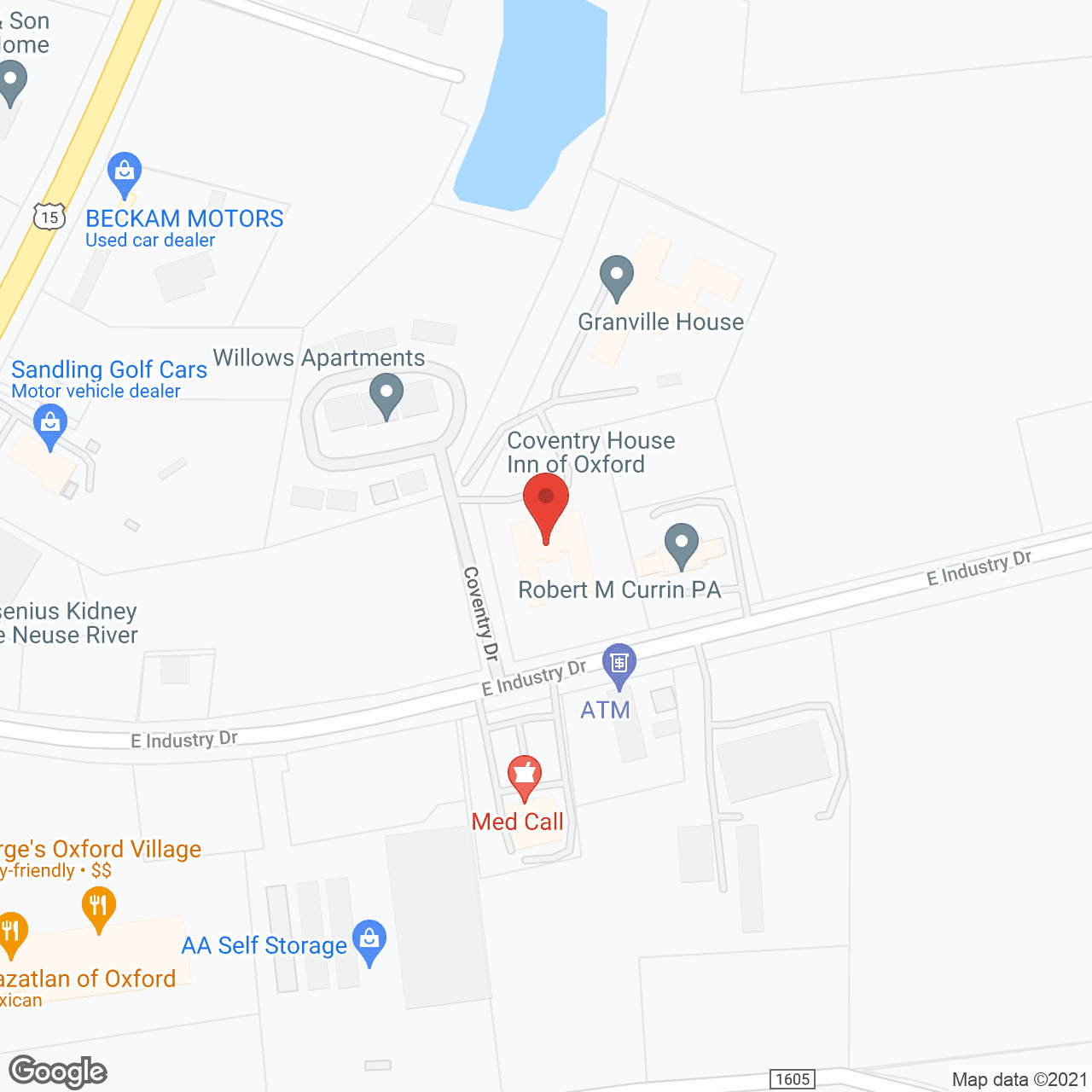 Coventry House Inn in google map