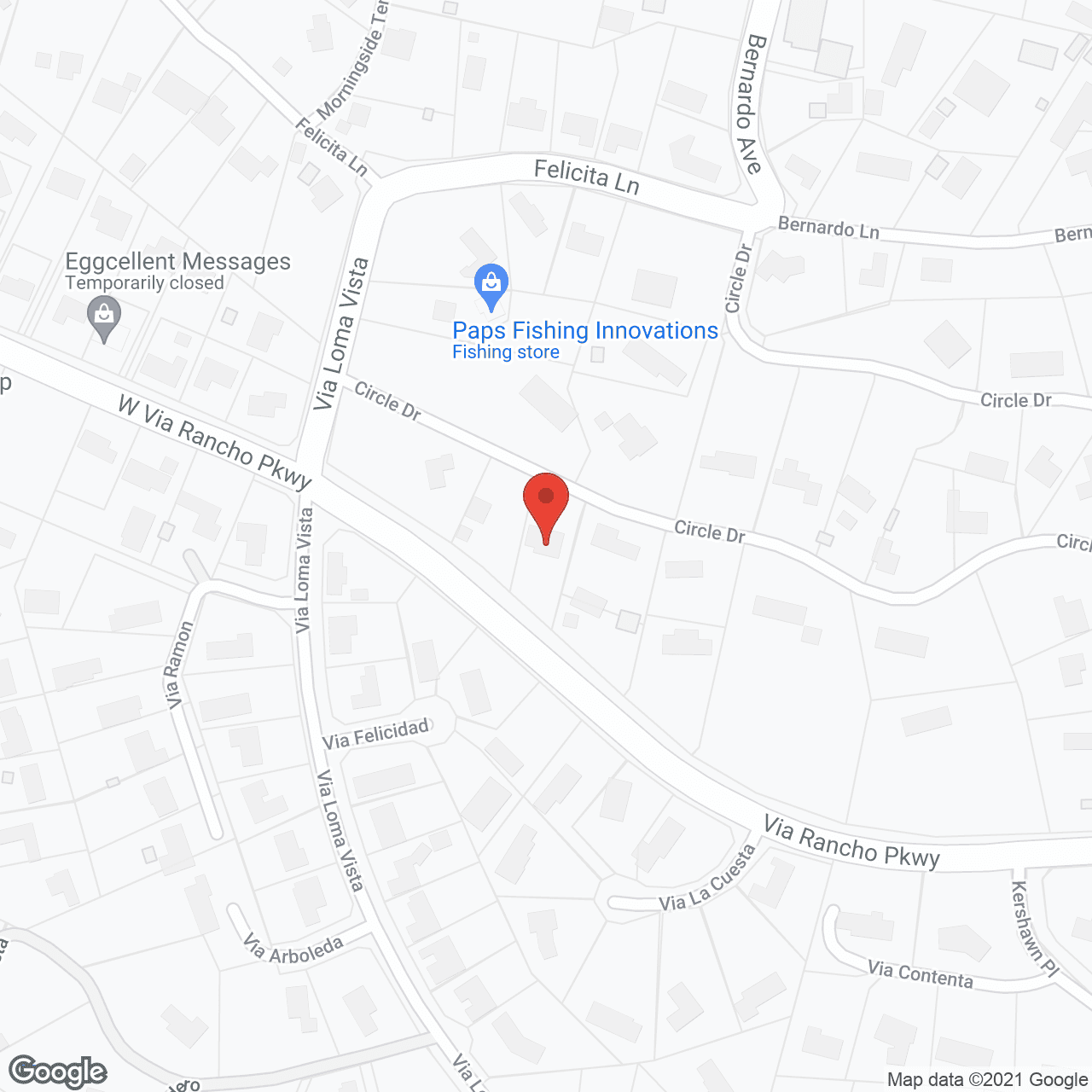 Edward James Retirement Home in google map