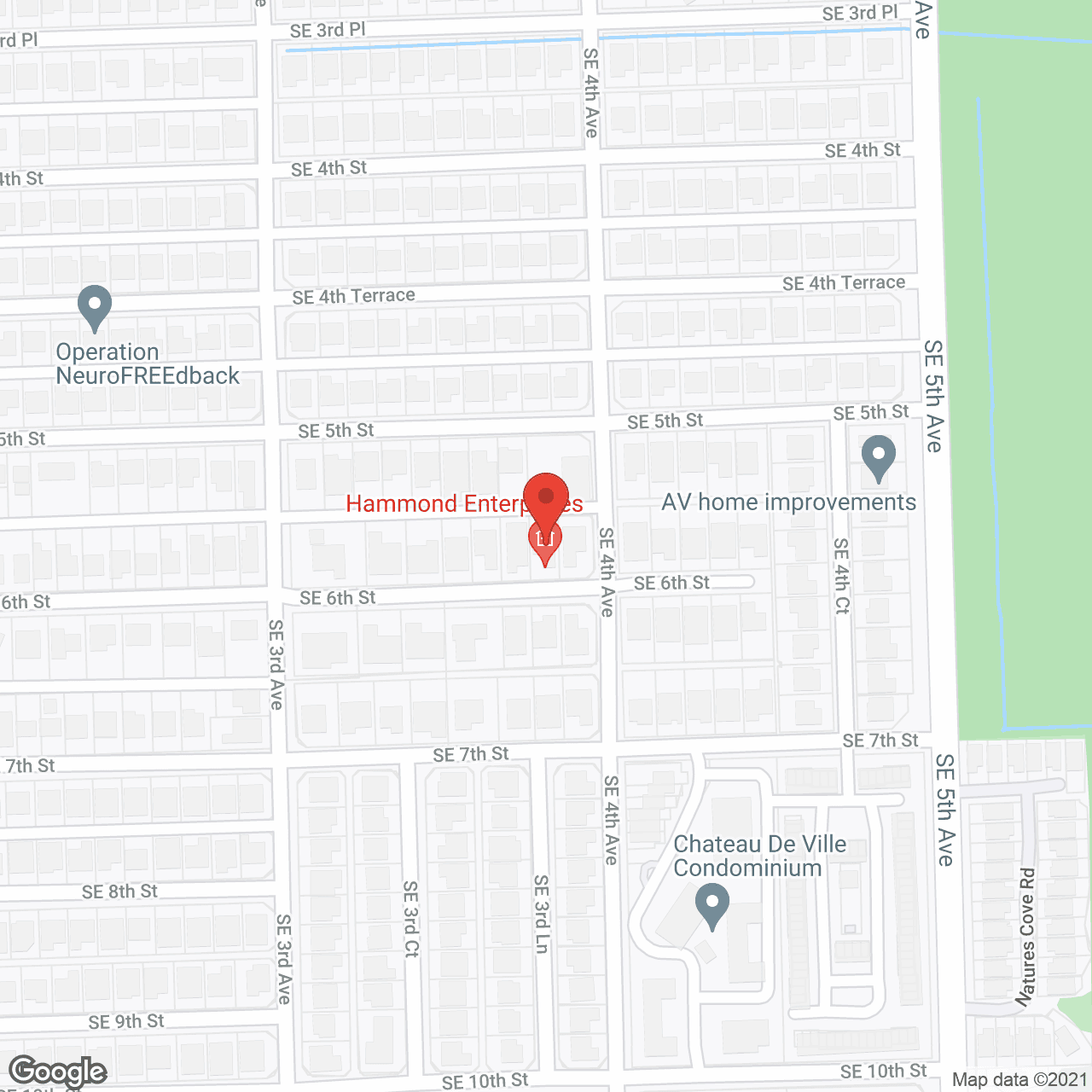 Hammond House of Dania in google map