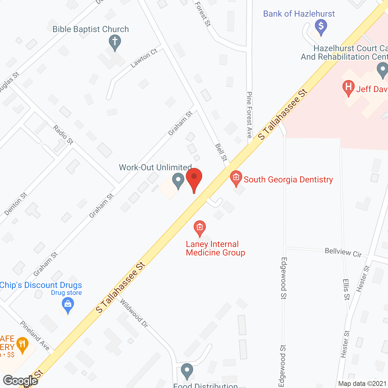 Health Department Home Care in google map
