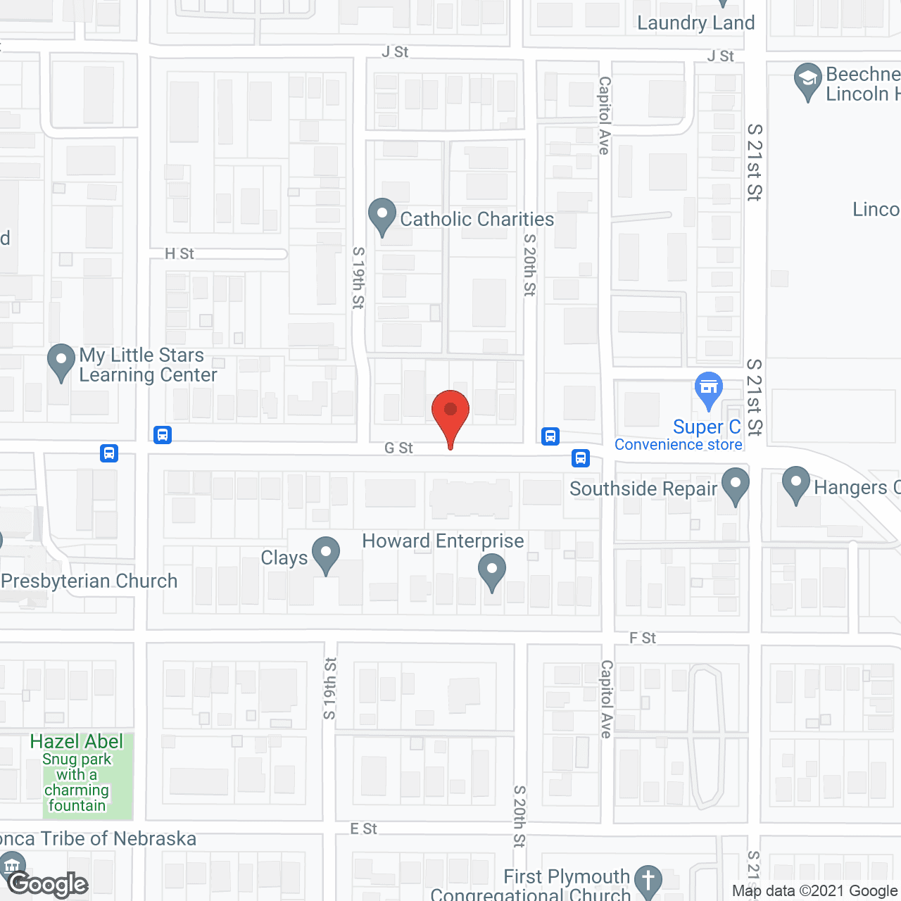 Charles Senior Housing in google map