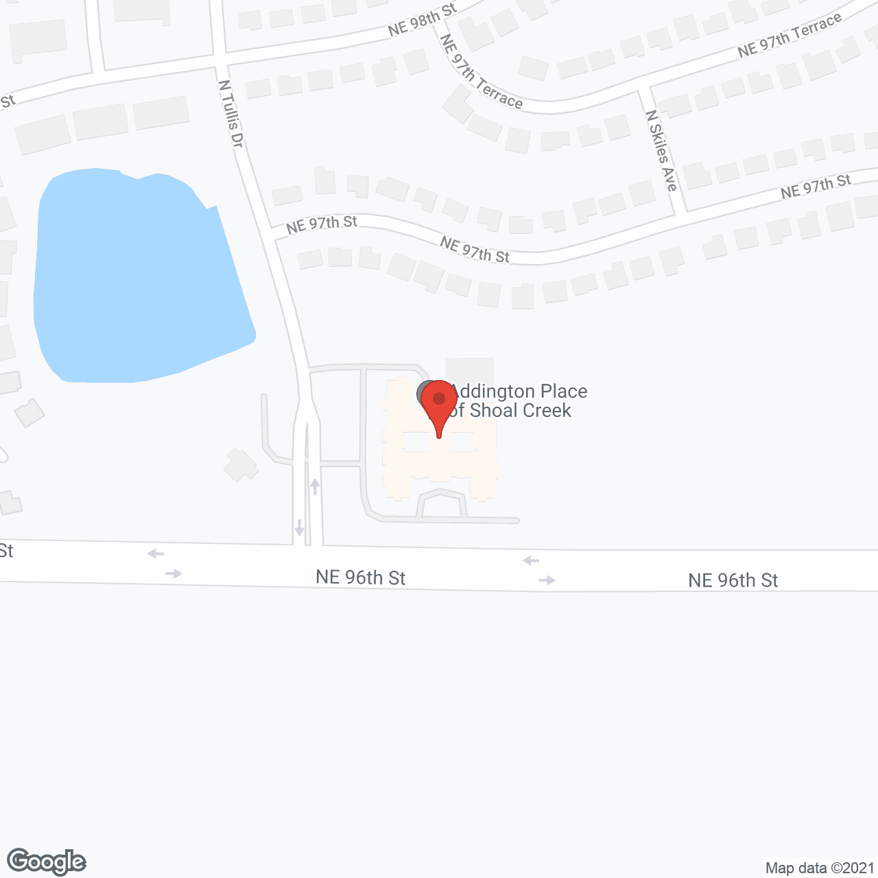 Addington Place of Shoal Creek in google map