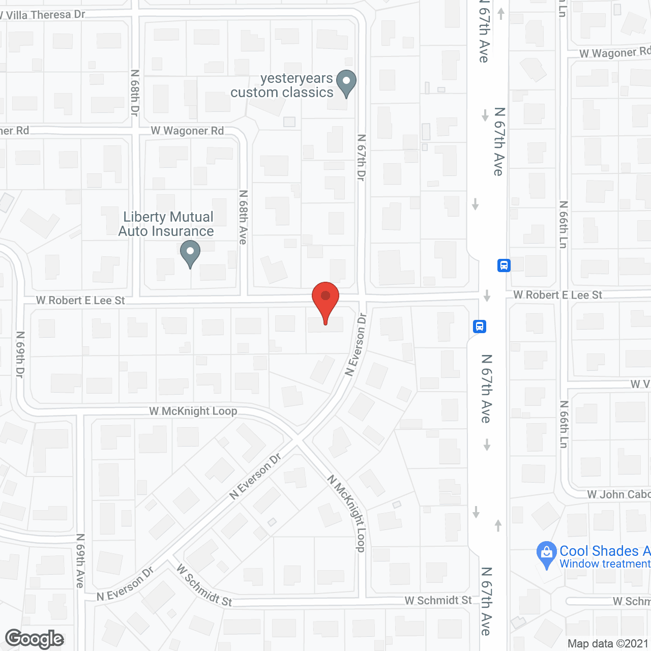 White Dove Assisted Living Home in google map