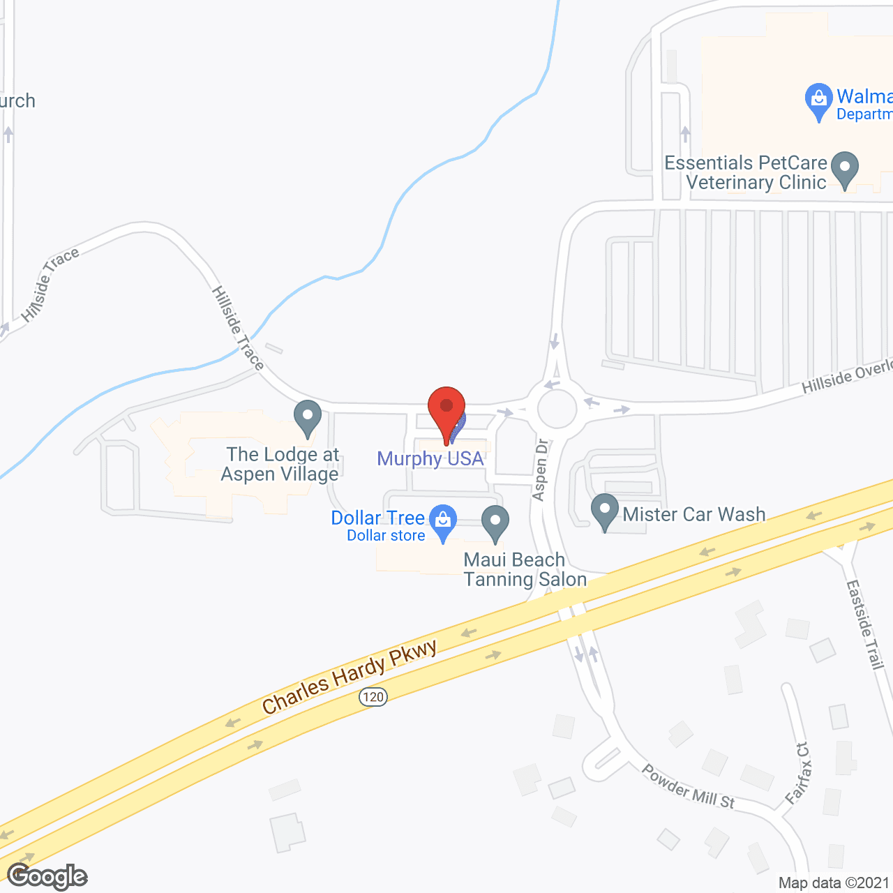 Hillside Springs in google map