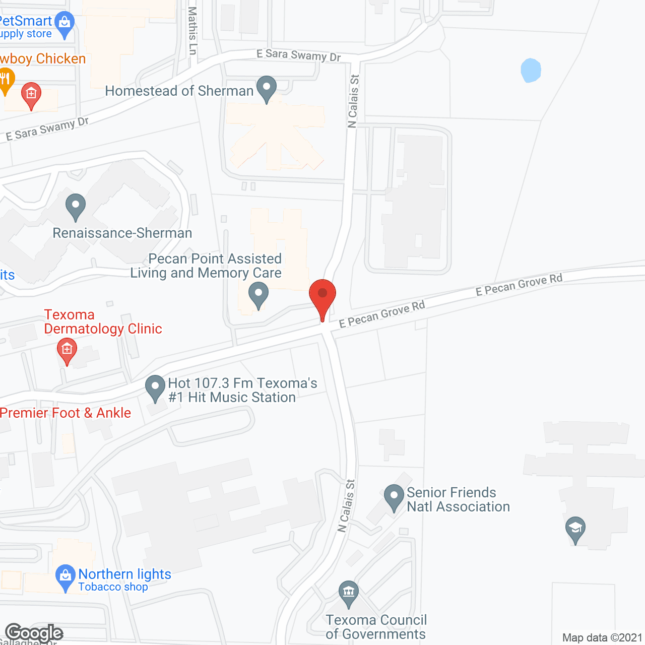 Pecan Point Assisted Living and Memory Care in google map