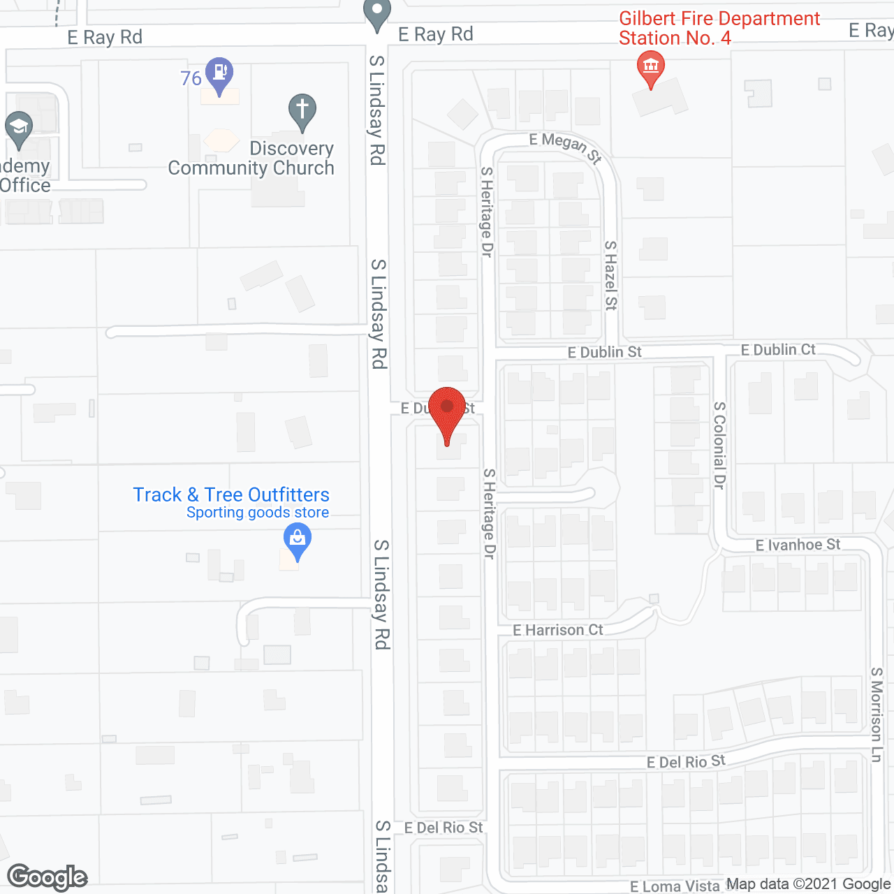 Eureka Imperial Residence in google map