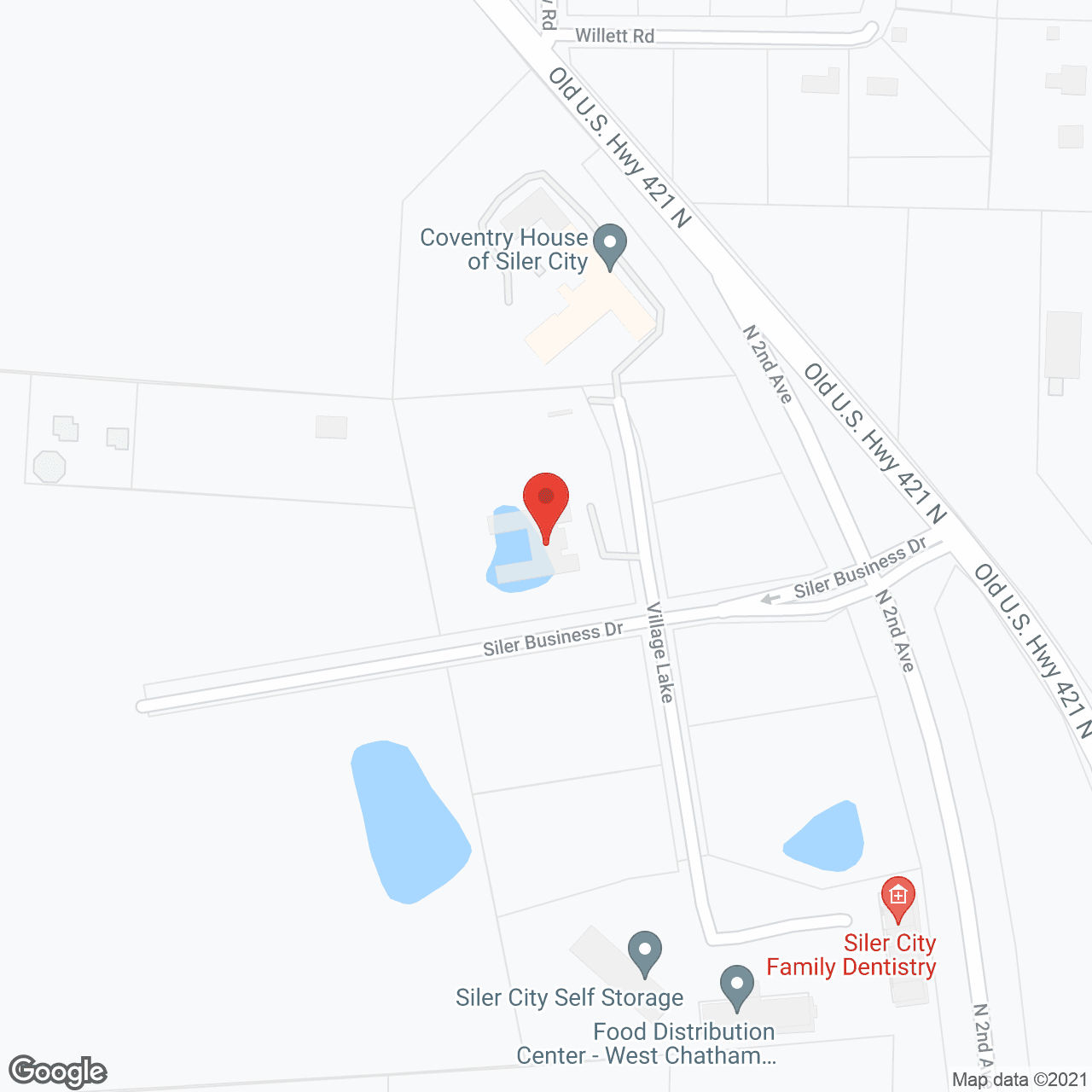 Village Lake Inn in google map