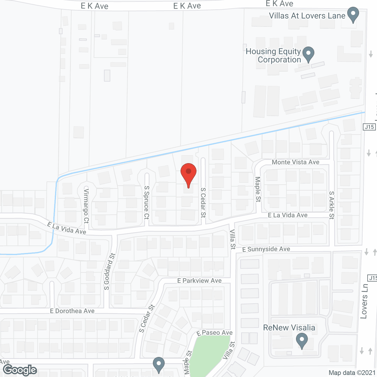 Premier Memory Care Home in google map