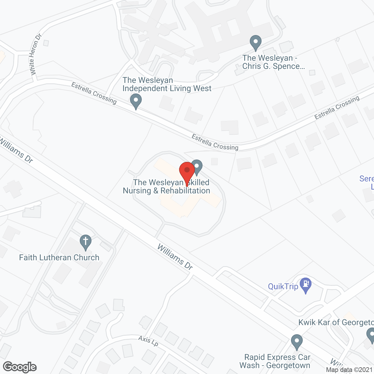 Estrella Oaks Rehabilitation & Care Center in google map