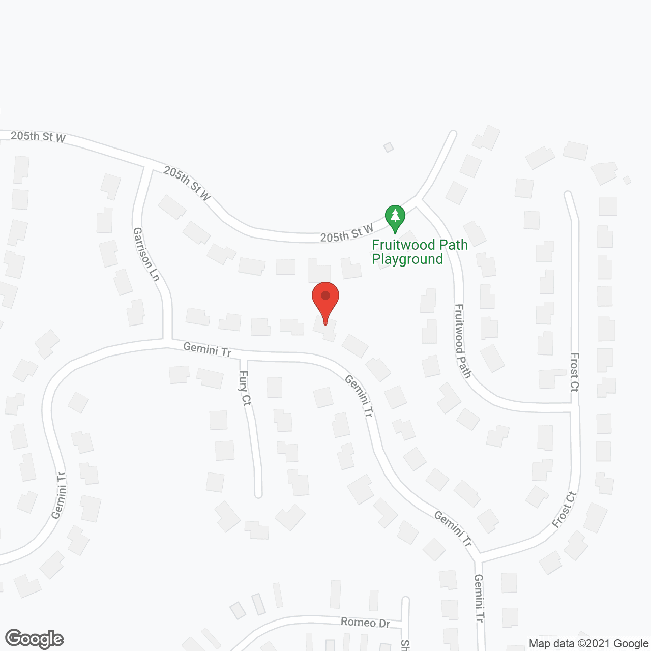Gemini Manor in google map