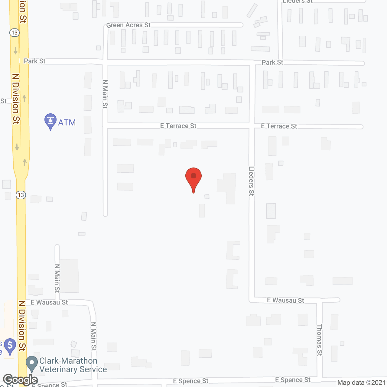 Midget City Apartments in google map