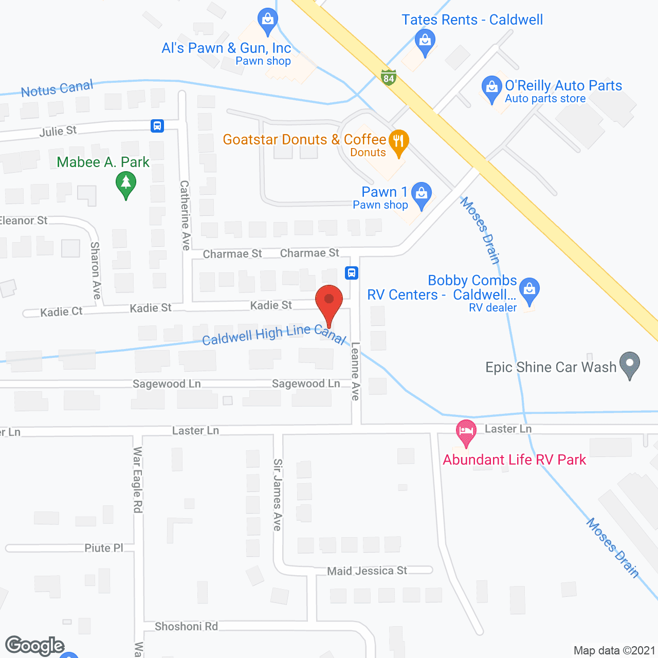 Sagewood Senior Apartments in google map