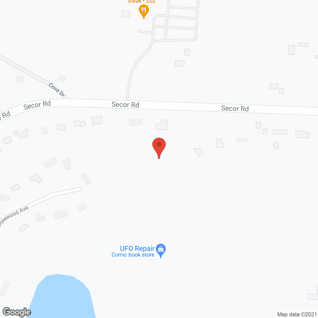 Cherry Hill Nest in google map