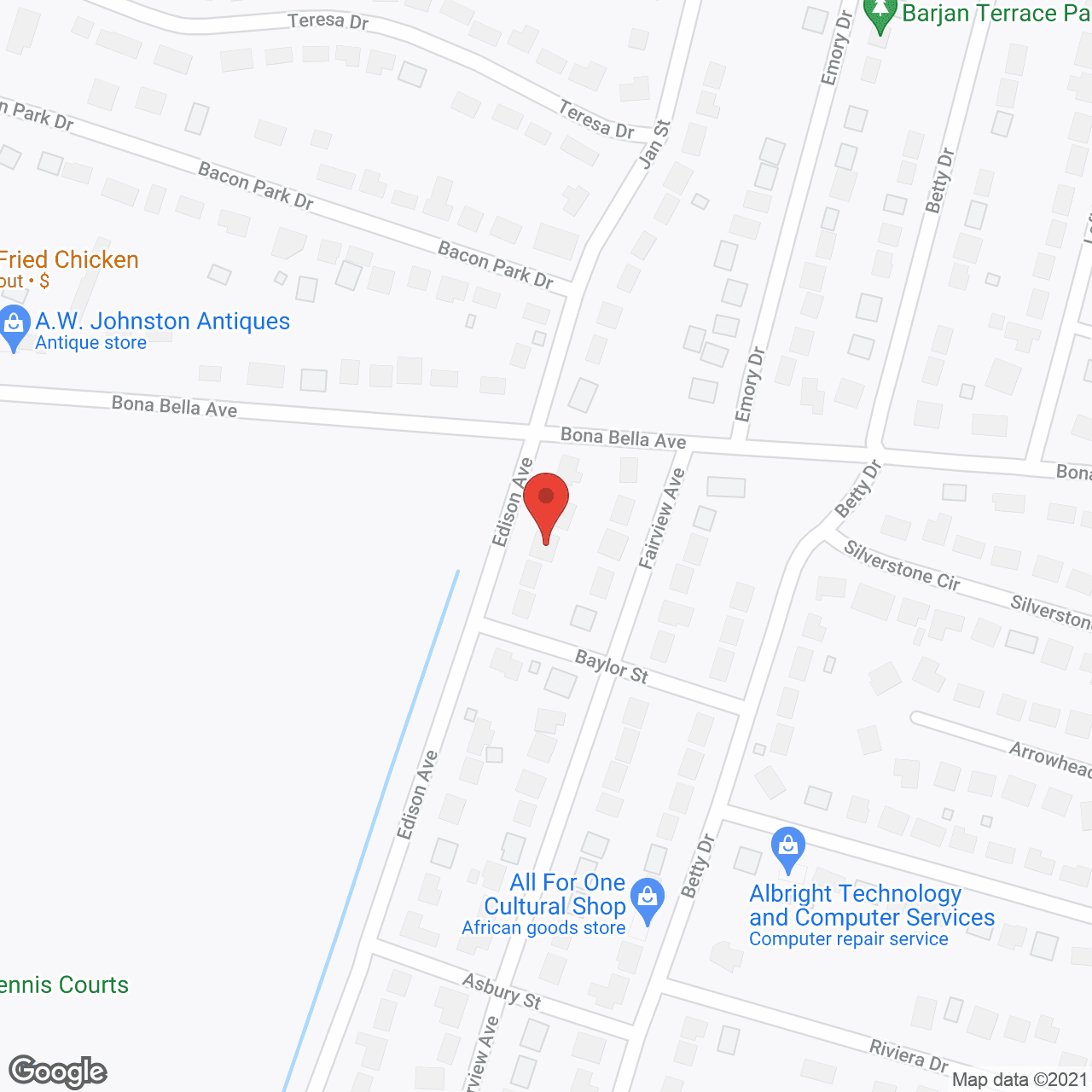 Choice Village At Edison in google map