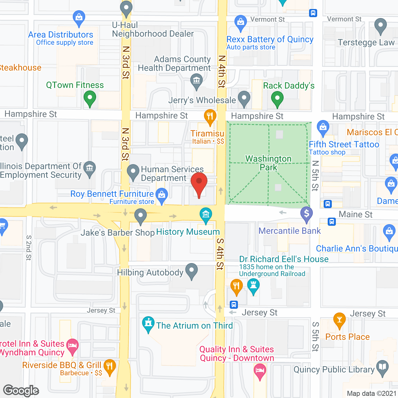 Lincoln-Douglas Apartments in google map