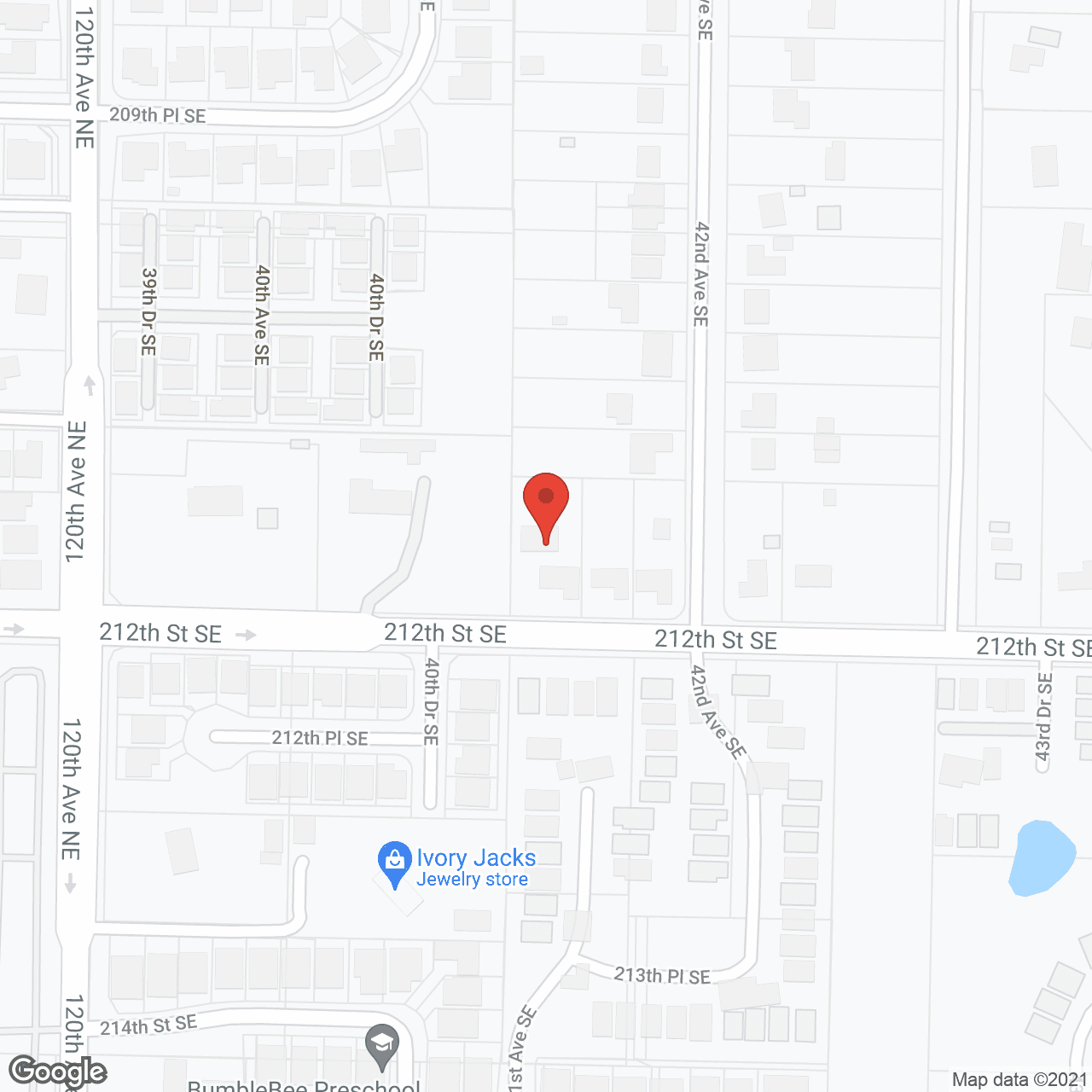 Bothell Care in google map