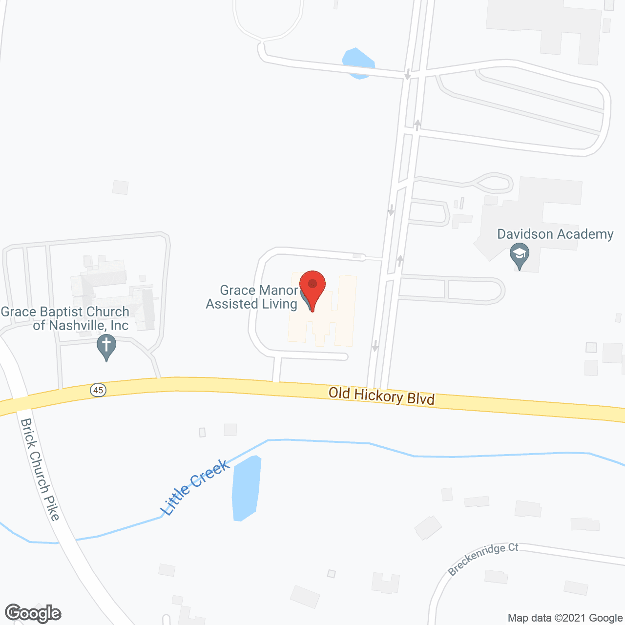 Grace Manor Assisted Living Community in google map