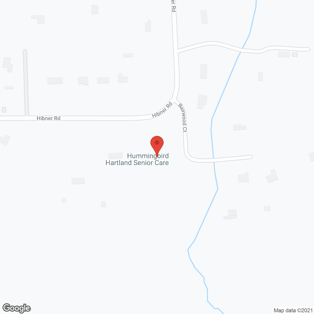 Hummingbird Hartland LLC in google map