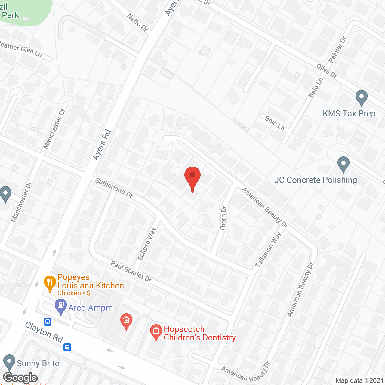 Sunny Care Home in google map