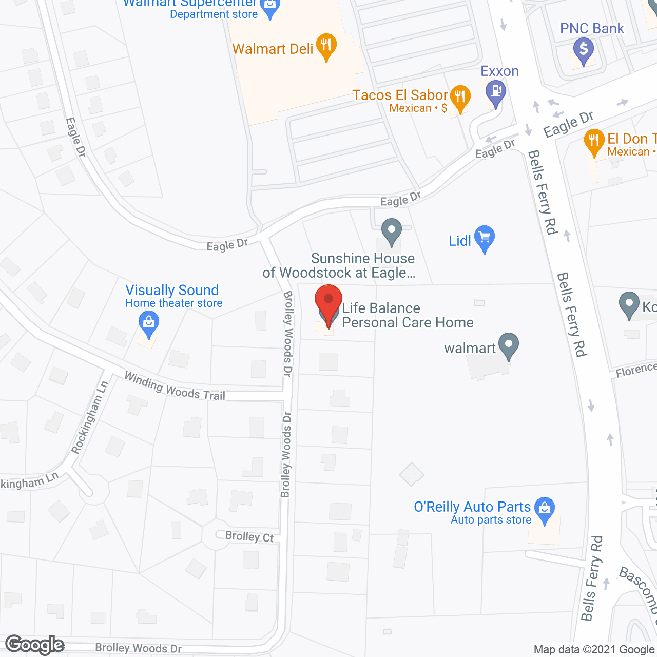 The Dwane Adam Personal Care Home in google map