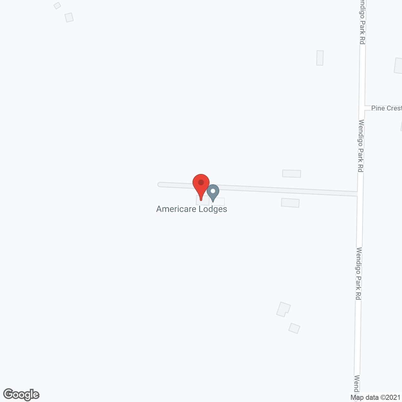 Wendigo Pines Assisted Living in google map
