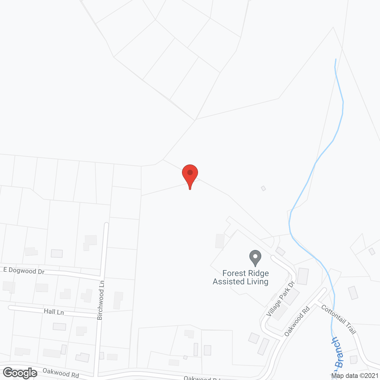Forest Ridge in google map