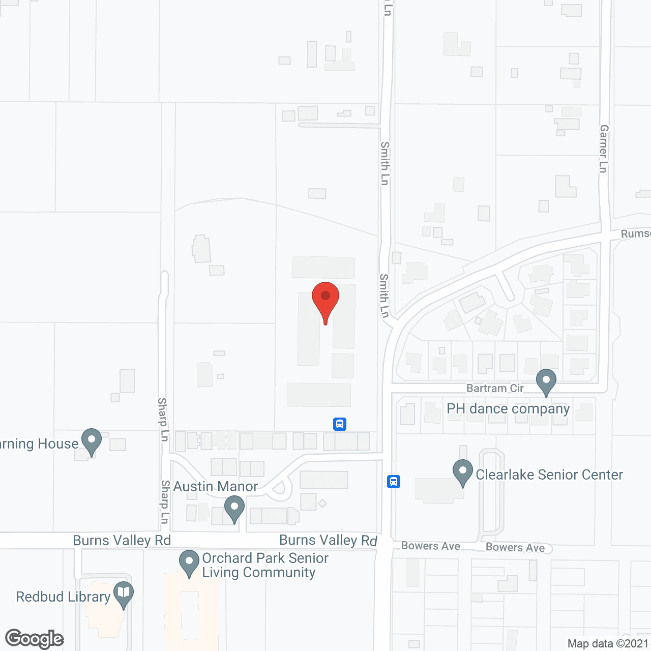 Walnut Grove in google map