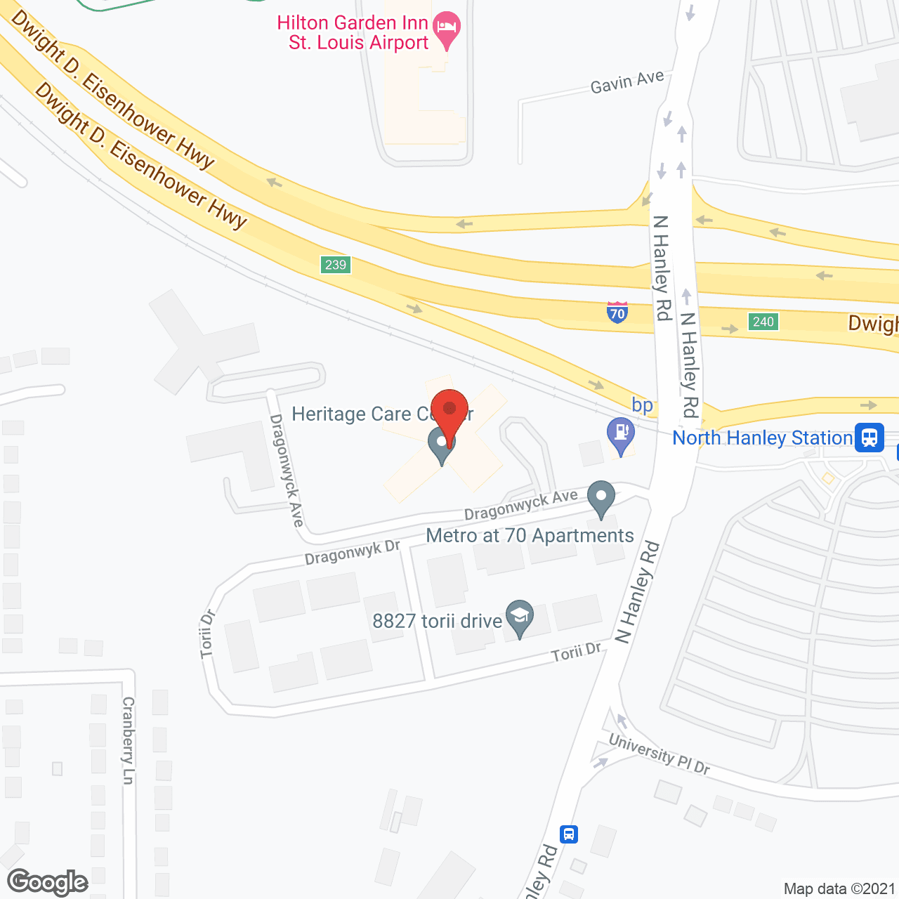 Heritage Care Center of Berkeley, L.L.C. in google map