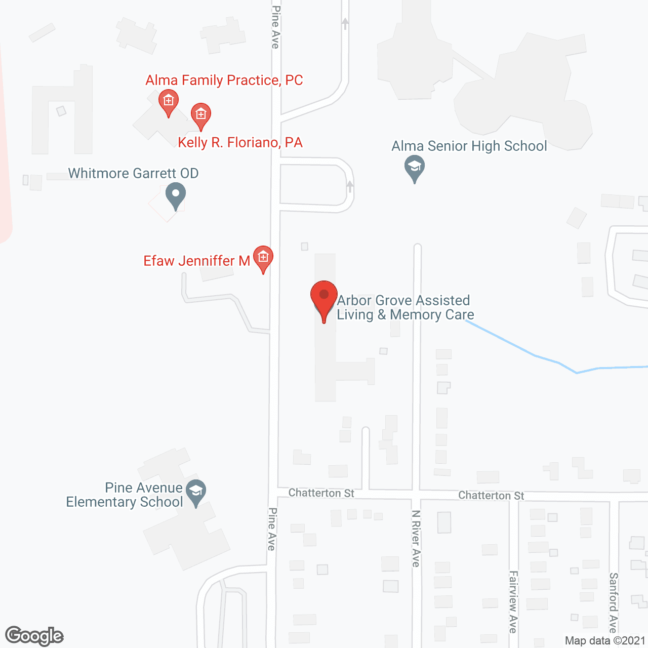 Arbor Grove Assisted Living and Memory Care in google map