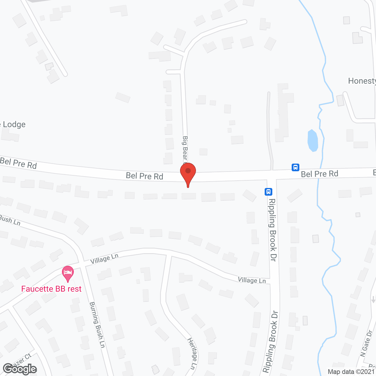 An An Assisted Living in google map
