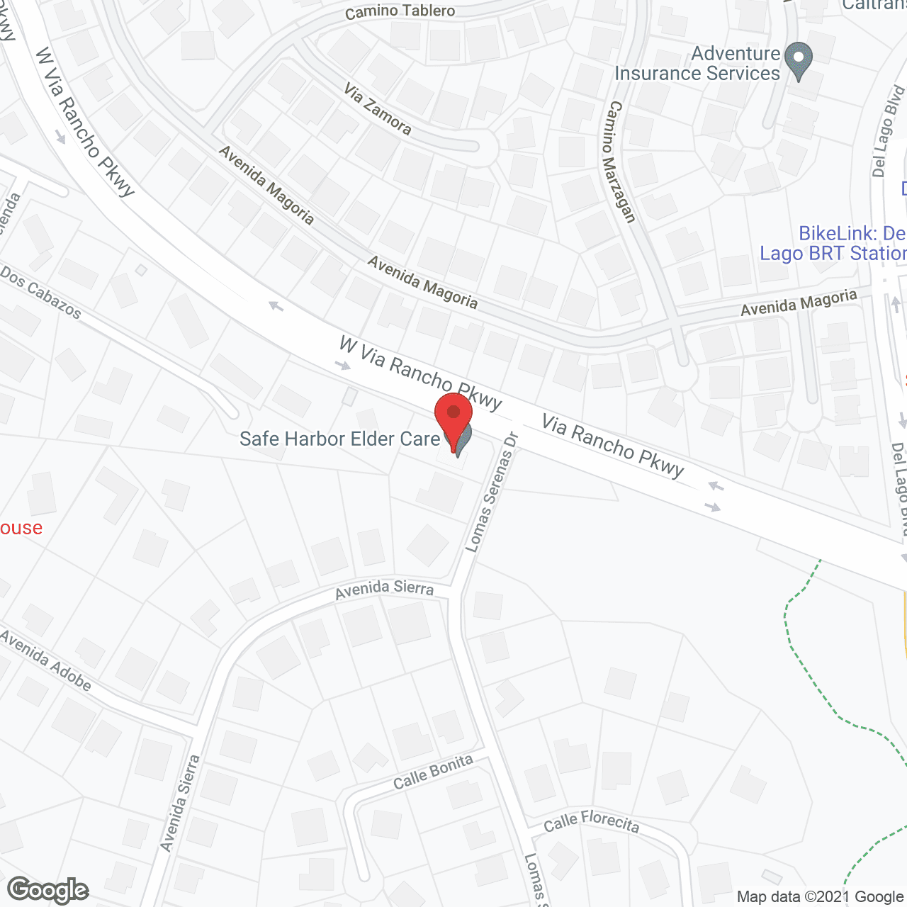 Lomas Serenas Residential in google map