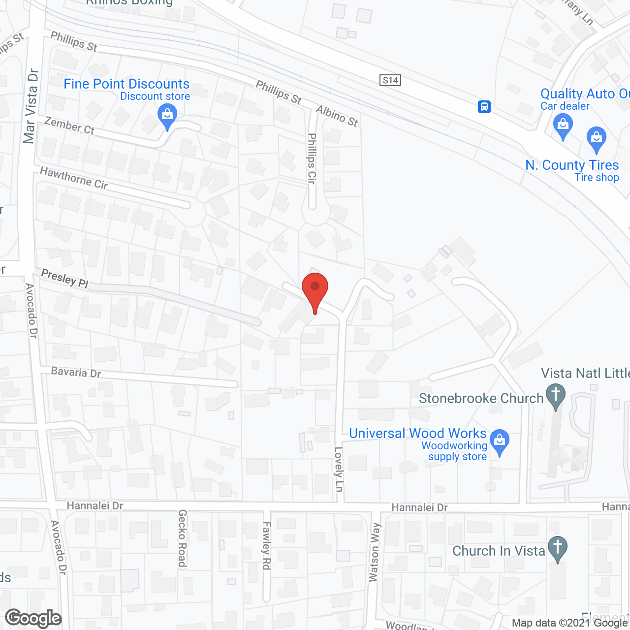 Kings Care Assisted Living, LLC in google map