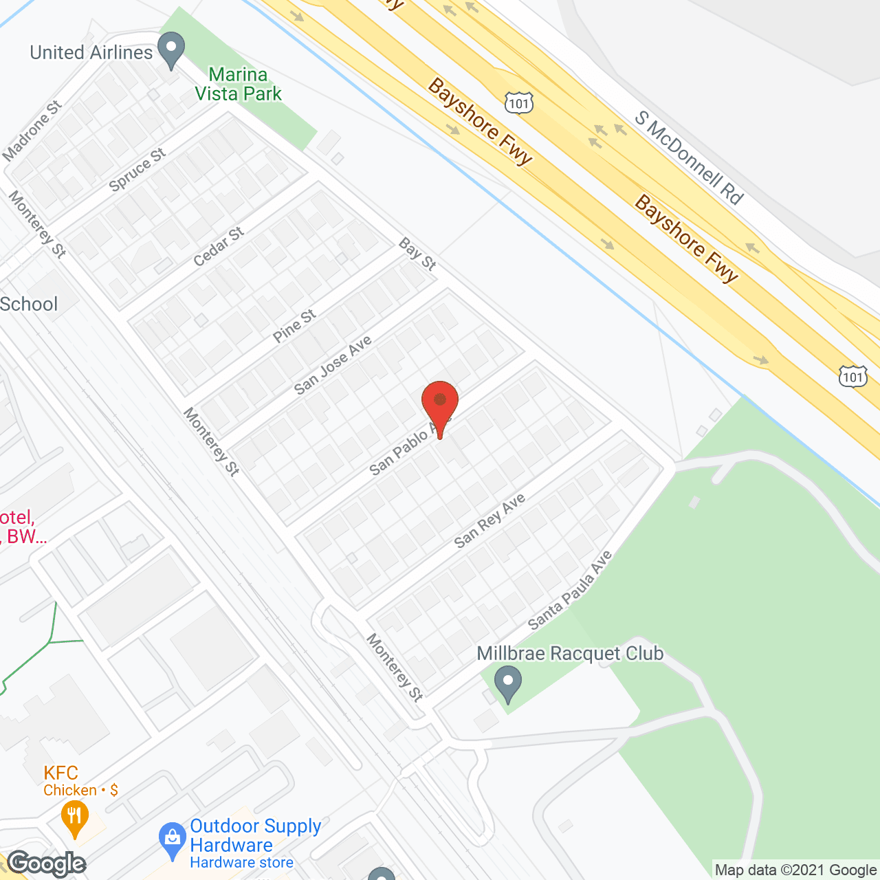 J and V Family Care Home in google map