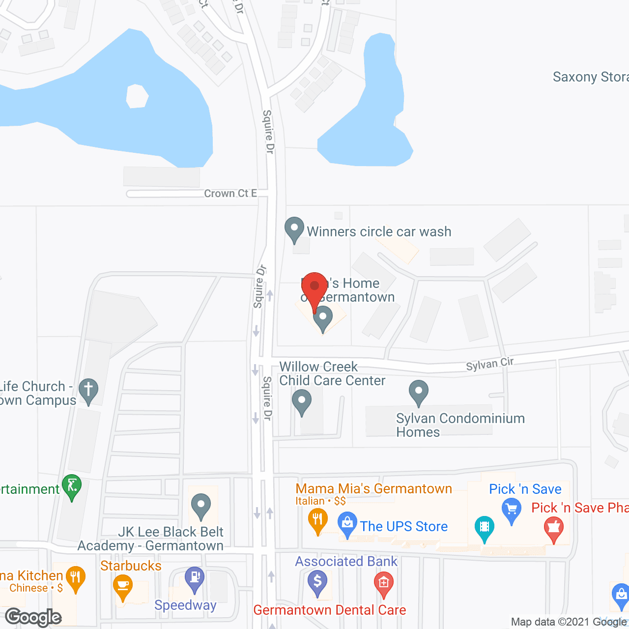 Ellen's Home of Germantown North in google map