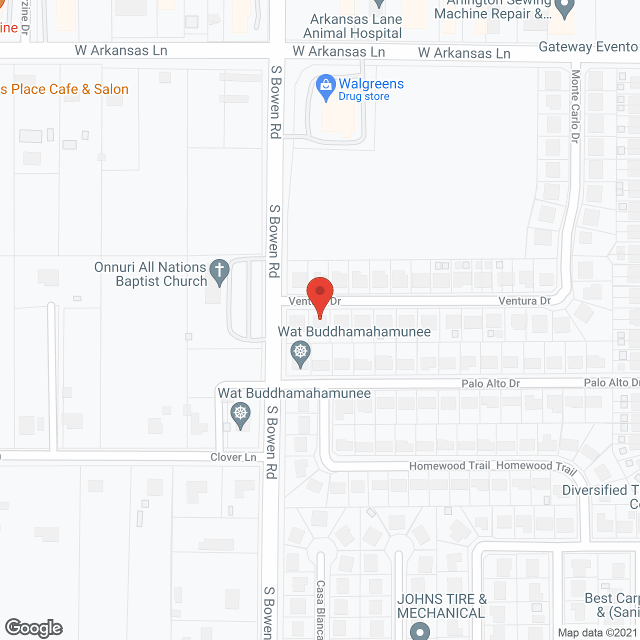 Seasons Assisted Living in google map