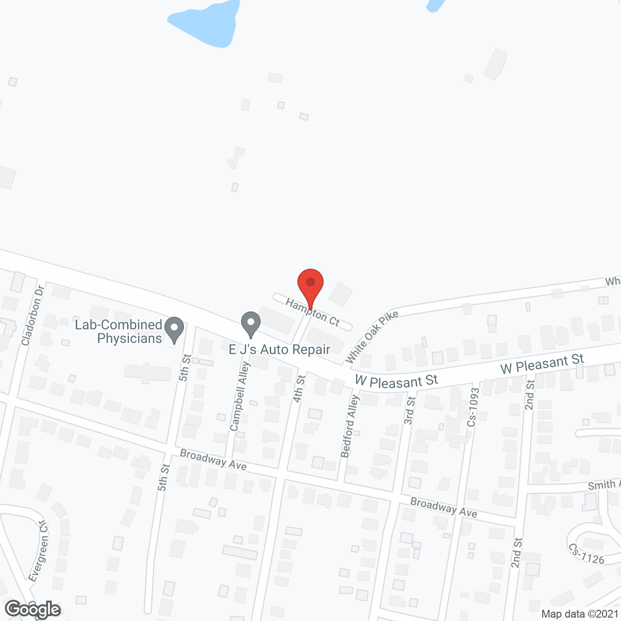 Belmont Senior Apartments in google map