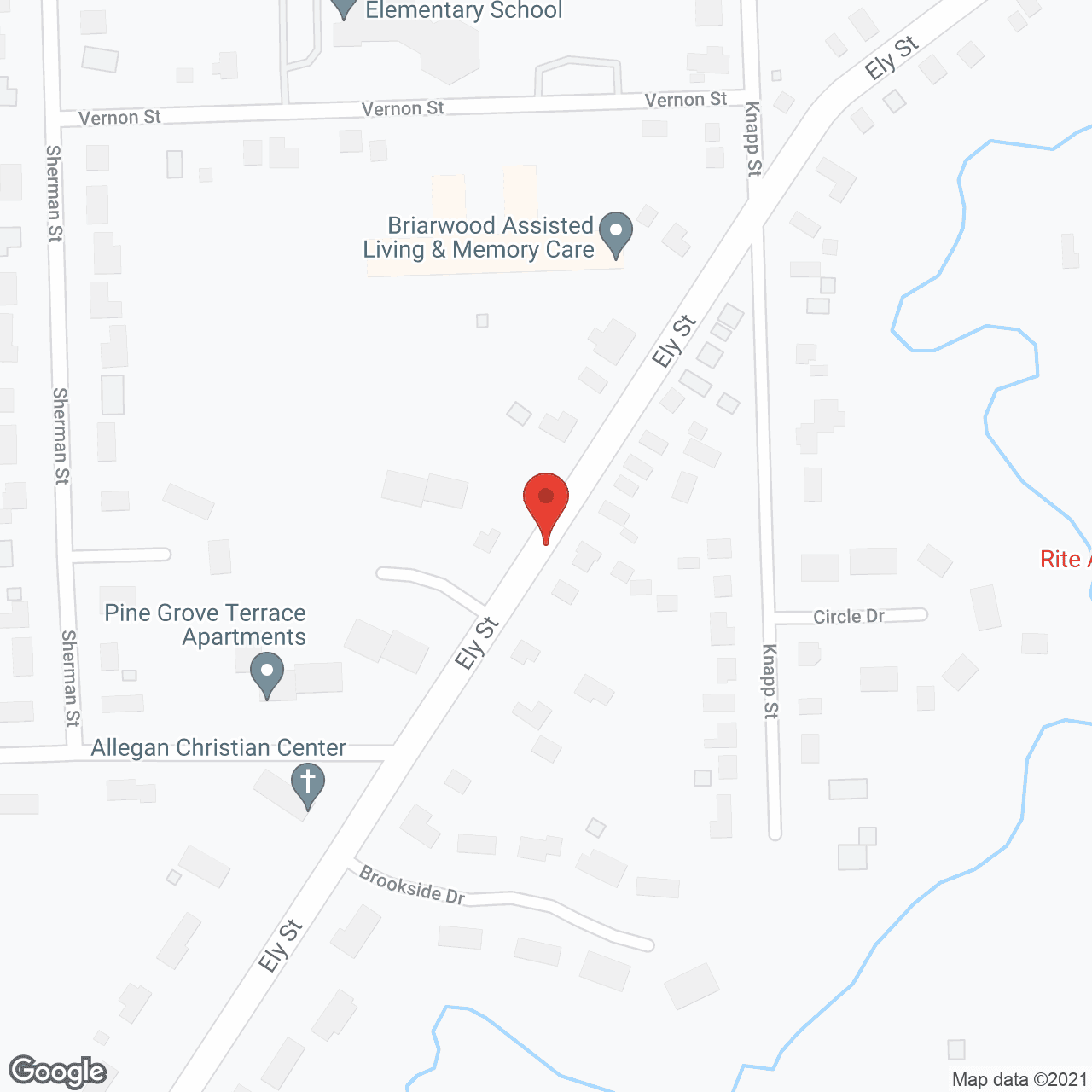 Briarwood Assisted Living and Memory Care in google map