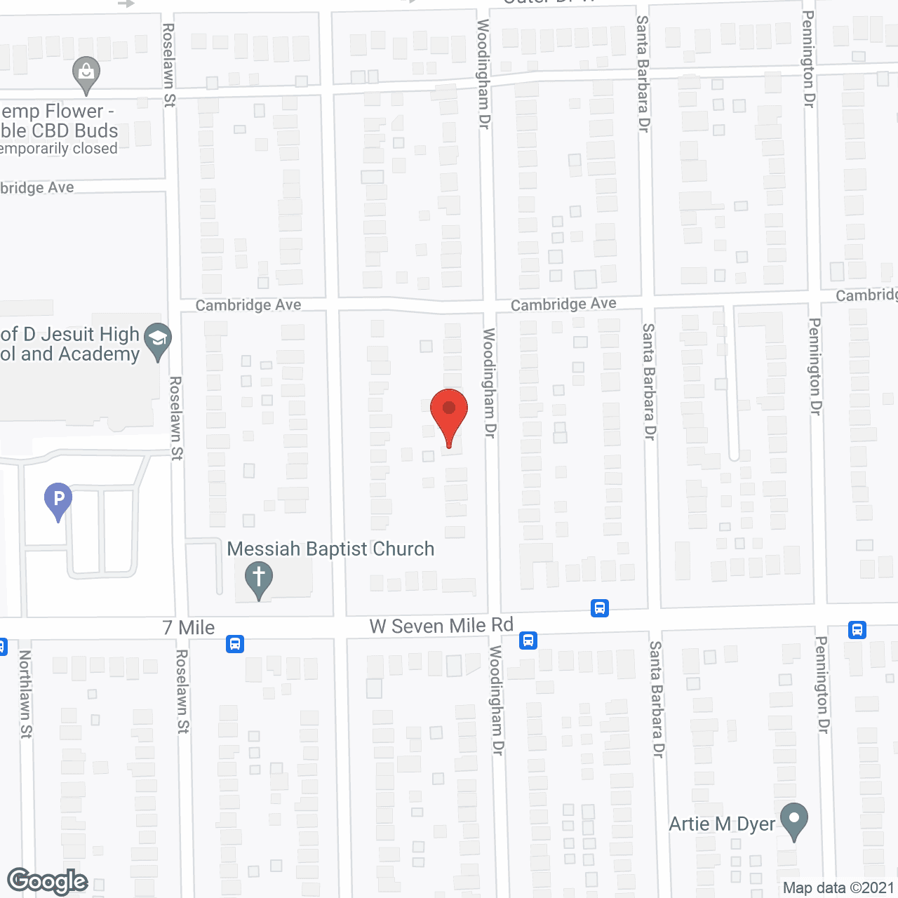 Alternative Adult Residence in google map