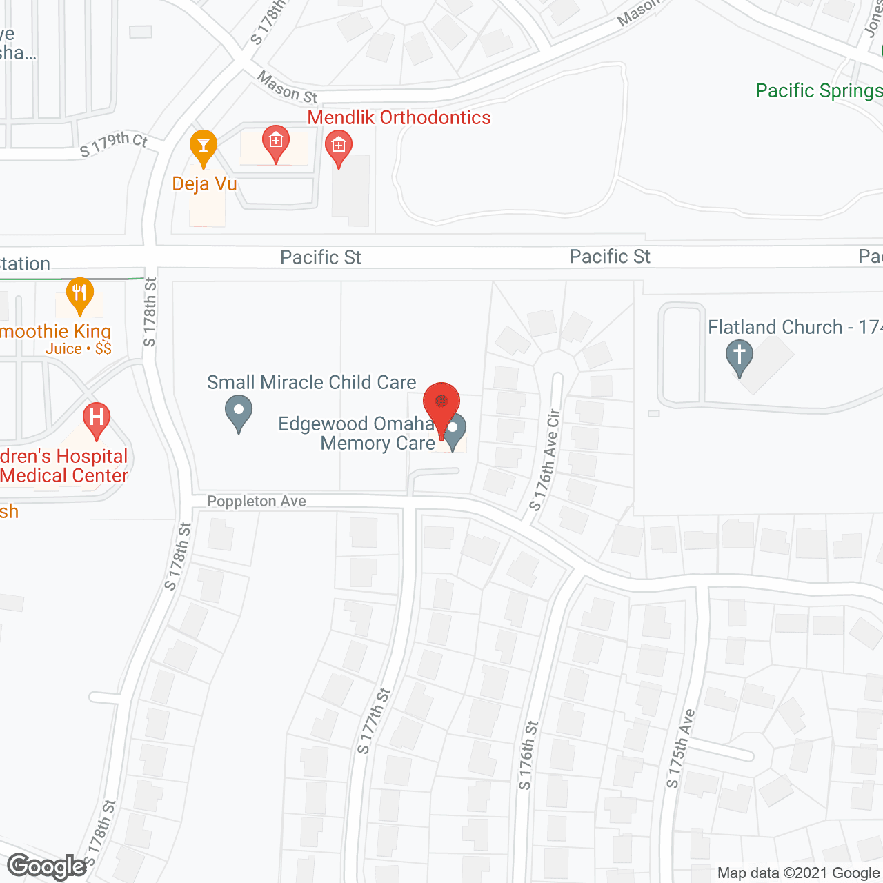 Edgewood Vista Omaha in google map