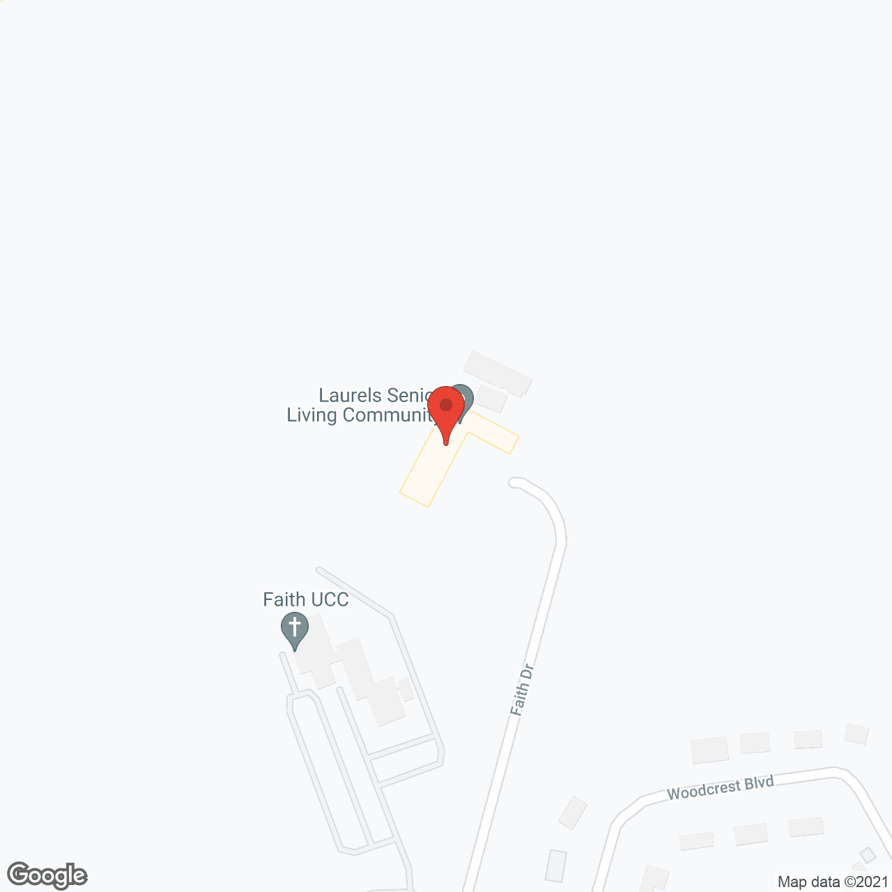 The Laurels Senior Living Community in google map