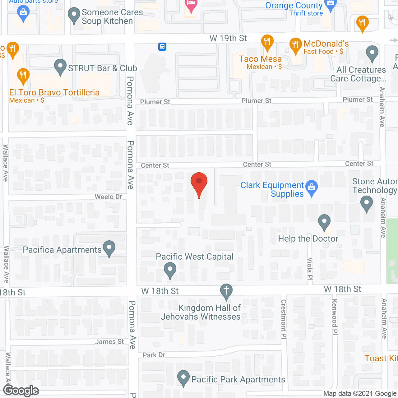 Mesa Verde Residential Care in google map