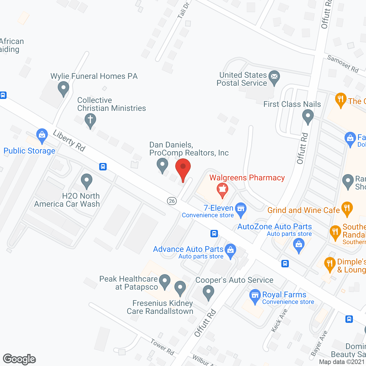 Unique Care Assisted Living in google map