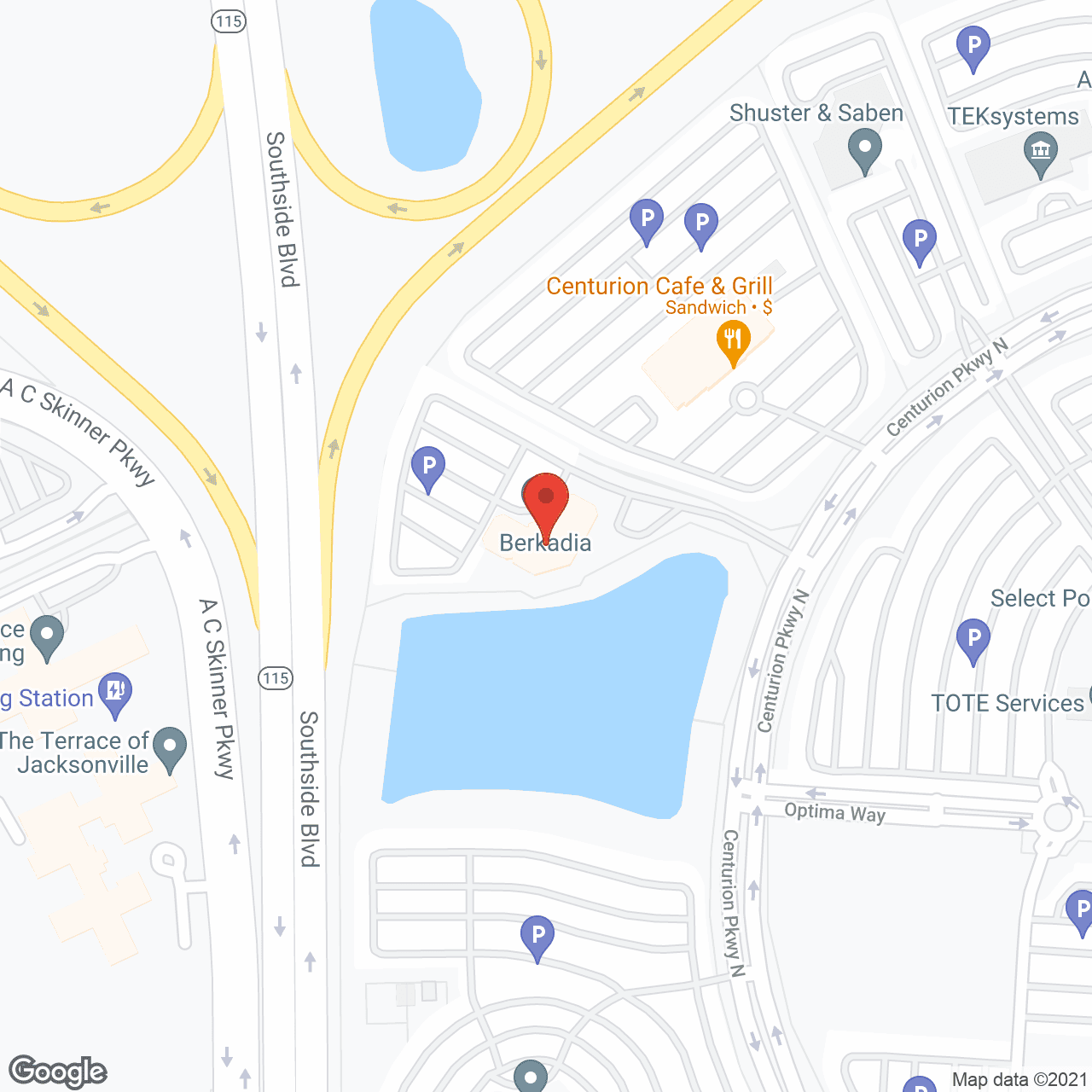 CenterWell Home Health in google map